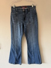 Lucky Brand Stevie High Rise Flare Jeans Womens 6/28A Blue Medium Denim Pants