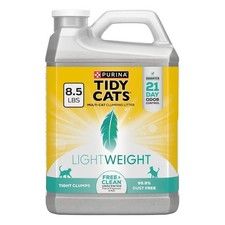 Unscented Clumping Cat Litter for Odor Control Low Dust Lightweight Formula