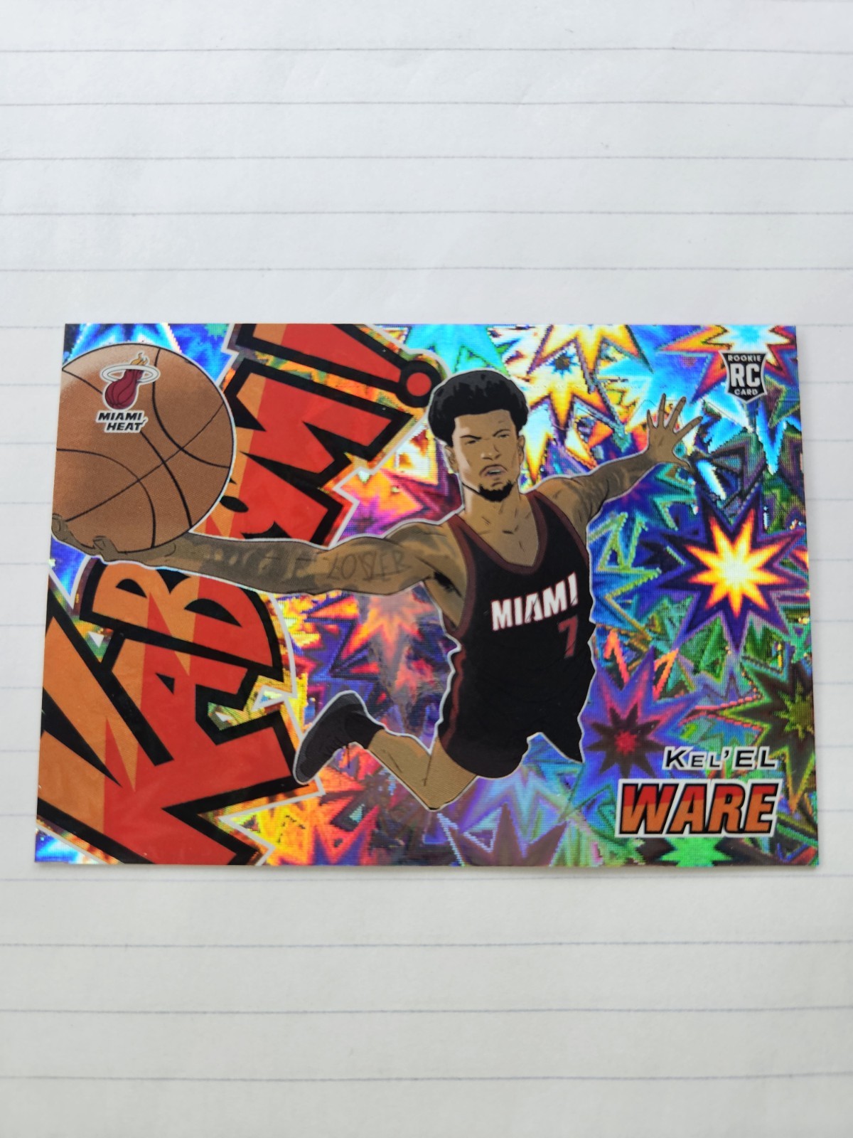 2024-25 PANINI REVOLUTION Kel' EL WARE  ROOKIE KABOOM BEAUTIFUL CARD 🔥 🔥 