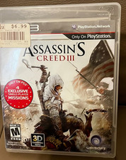 Assassin's Creed III PlayStation 3