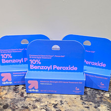 up up Maximum Strength Acne Treatment Gel Benzoyl Peroxide 10 1 oz Exp 04/2028