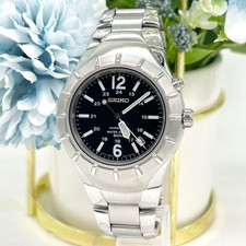 Seiko Kinetic Automatik Unisex Erwachsene Armbanduhr 5M42-0F19