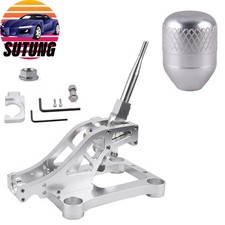 Silver Billet Shifter Shift Boxshift Knob For Accord 03-07 Cl7 Cl904-08 Tsx