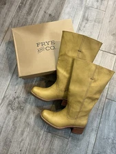 Frye Miranda boots Banana Size 8 Medium Width Wide calf