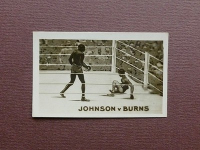 1923 The Rocket - Famous Knock-Outs - JACK JOHNSON v TOMMY BURNS - No. 8