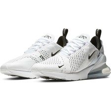 Nike Air Max 270 White Black Running Shoe AH8050-100 Men s 7