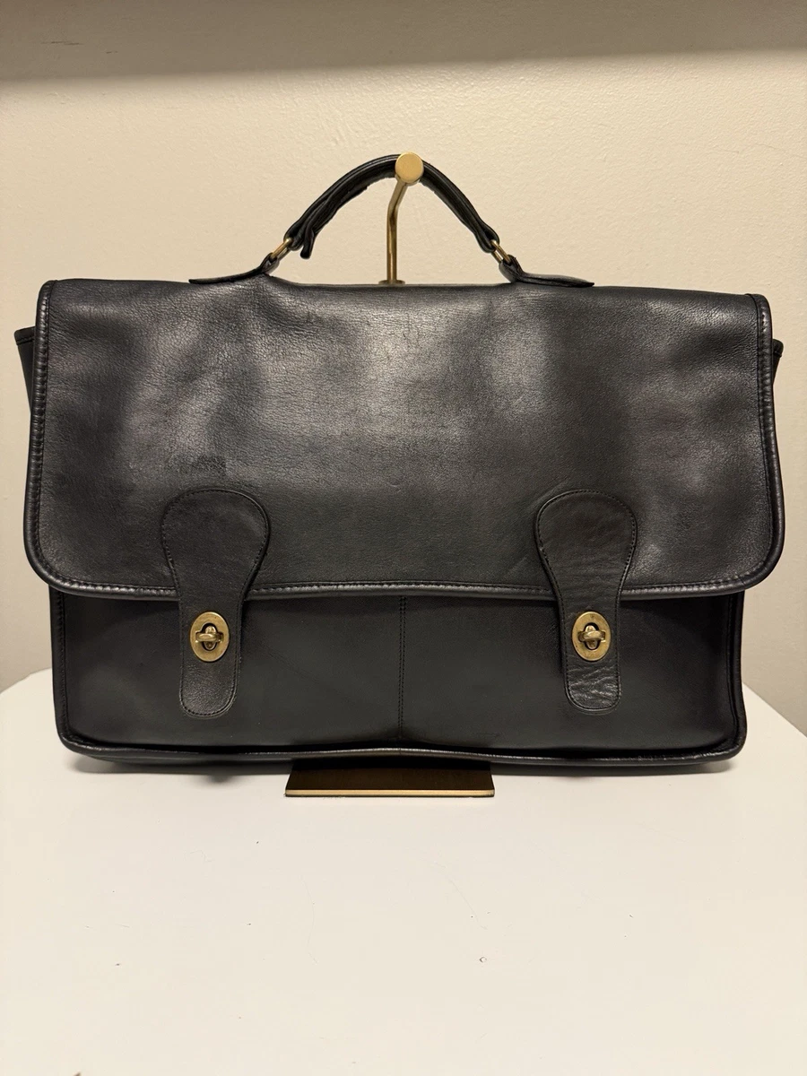 オールドコーチ Vintage COACH Leather Briefcase Coach Briefcases for Women for sale | eBay UK