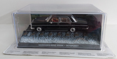Fabbri Mercedes-benz 250 SE Octopussy 007 James Bond Collection Modell V/G C.