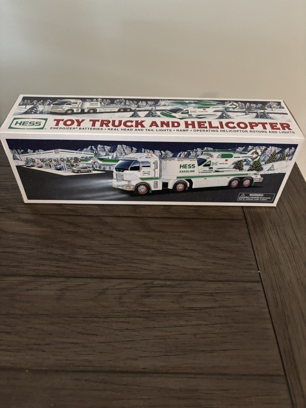 2006 Hess Toy Truck and Helicopter