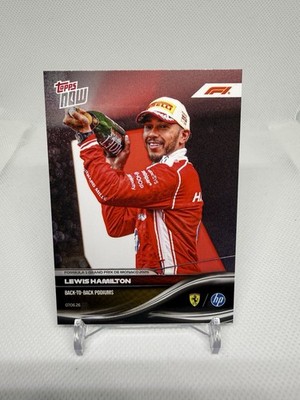 Topps NOW F1 2026 Lewis Hamilton Ferrari Back To Back Podiums