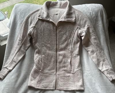 Thread & Supply Cream Teddy Jacket Soft Cozy Outerwear