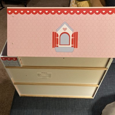 KidKraft Chelsea Doll Cottage Wooden Dollhouse with accessories