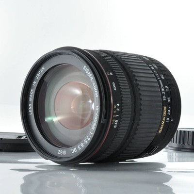 [ Near Mint ] SIGMA 18-200mm F3.5-6.3 DC AF Zoom Lens APS-C 62mm Clean FromJapan