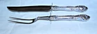 Gorham King Edward Pattern Sterling Silver Two-Piece Carving Knife and Fork Set