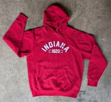 NCAA Indiana Hoosiers Hooded Sweatshirt Size L NWT By Blue84