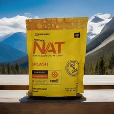 Pruvit Keto OS NAT Ketones SPLASH Charged 20 Packs EXP: 05/2026