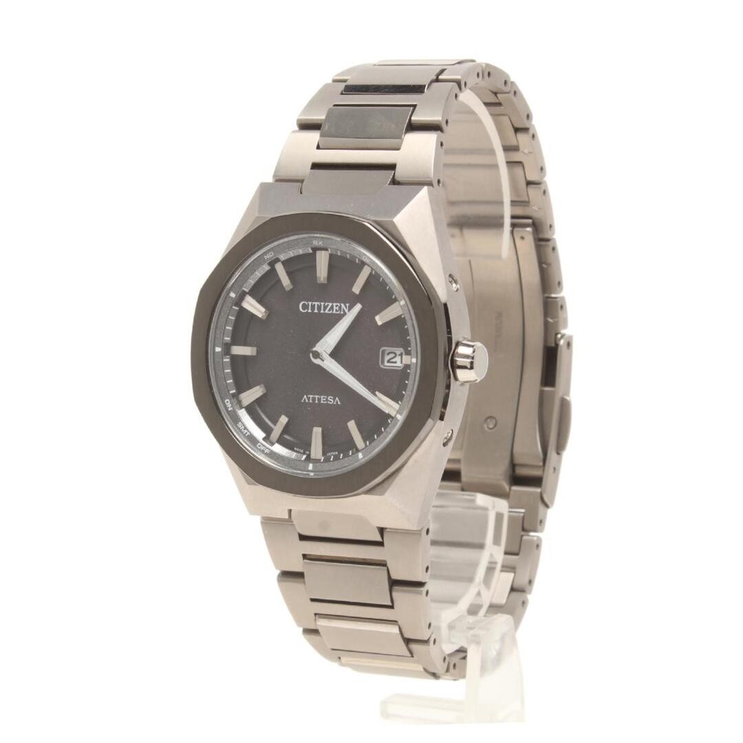 Citizen Men’s Attesa Solar Black Watch Used From Japan image 2