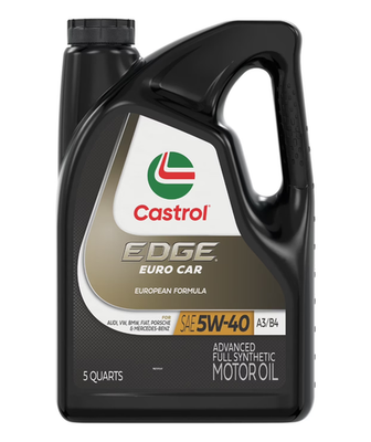 #ad #ad Pack of 2 Castrol EDGE Euro 5W 40 A3 B4 Advanced Full Synthetic Motor Oil 5 QT $54.96