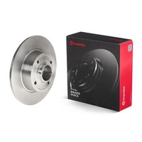 2X Brembo Bremsscheibe Prime Line - With Bearing Kit 08.A141.17 FüR Renault Clio