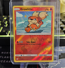 Growlithe [Reverse Holo] #21 Prices | Pokemon Sun & Moon | Pokemon Cards