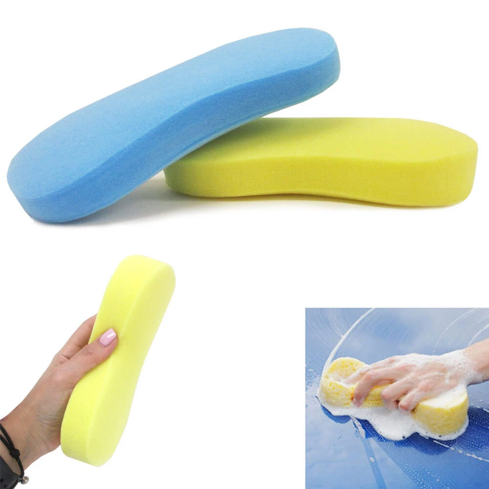 2 Pk Large Sponge Car Wash Absorbent Expanding Compress Bone Sponge Auto  Cleaner