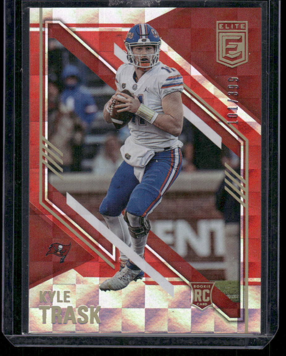 #106 Kyle Trask 2021 Donruss Elite #/399 Red