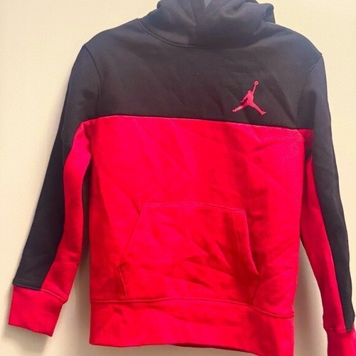 Jordan Big Boys Flight Sideline Fleece Pullover Hoodie sweater, S new - Picture 5 of 7
