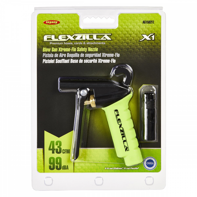 Flexzilla X1 Blow Gun With Xtremeflo Nozzle AG1502FZ for sale online
