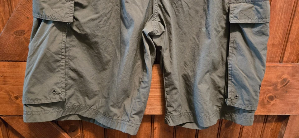 Boy Scouts Of America Short Adult Small Green BSA Supplex Nylon Cargo Drawstring - Image 3 of 4