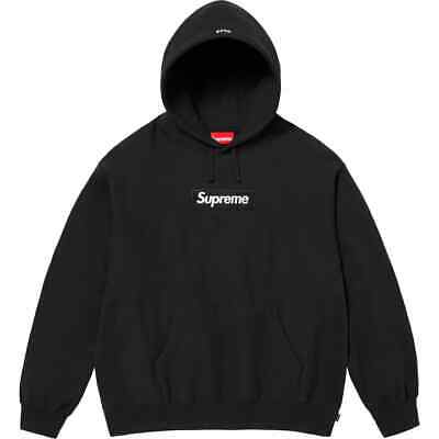 Size Large - Supreme Box Logo Hooded Sweatshirt (FW23) Black Size Large - Supreme Box Logo Hooded Sweatshirt (FW23) Black