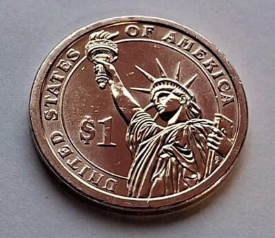 2010 P James Buchanan Golden $1 One Dollar Coin~ Ships Fast P731