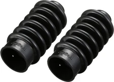 New Kijima Front Fork Boots HD-03220 Easy ON 2 Set Black with Tracking Japan