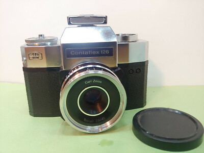 Zeiss Ikon Contaflex 126 w/ 2 lenses Tessar 45mm F/2.8 & 135mm F4