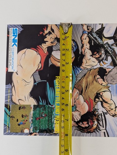 Ikari III SNK Arcade Machine Flyer 1989 Japan - Bild 3 von 3