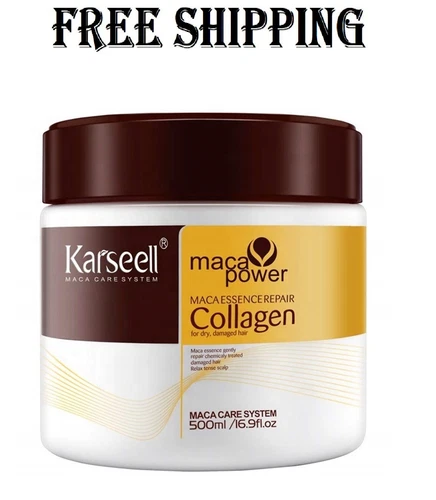 Karseell Collagen Hair Treatment Deep Repair Conditioning Argan Oil Mask - 500ml