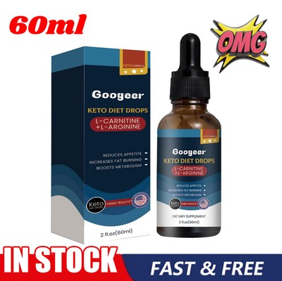 Keto Diet Drops60ML - Rapid Fat Loss Slimming SolutionPureWeight Strength 