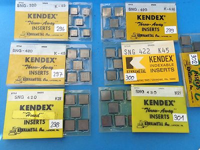 Wendeschneidplatten Kennametal SNG-320 bis 431   