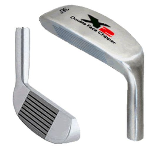 #1 RIGHT/LEFT HAND DOUBLE FACE PGA STROKE SAVER CHIPPER HYBRID PUTTER WEDGE CLUB - Picture 2 of 2