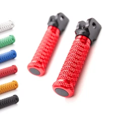 Billet Front M-Grip Foot Pegs For Honda CBR650F Grom MSX125