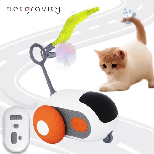Pet sports car-Wireless Sports Car Remote Control Electric Cat Toy Pet - Picture 2 of 3