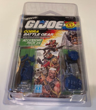 VINTAGE GI JOE COBRA BATTLE GEAR ACCESSORY PACK  6 & PROTECH CASE MINT UNPUNCHED