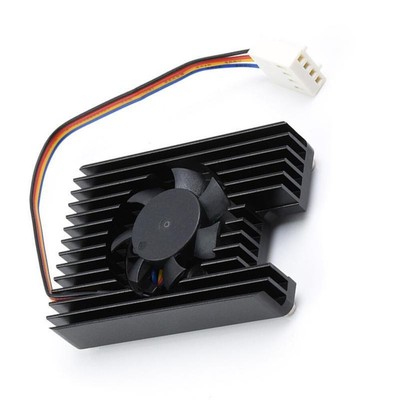 Alloy PWM Adjustable Speed Radiator with Fan for Raspberry Pi Compute Module 4 d