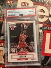 PSA Michael Jordan 1990 FLEER #26   SUPER SHARP CLEAN CARD