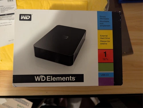 WD Elements - 1TB - External HDD