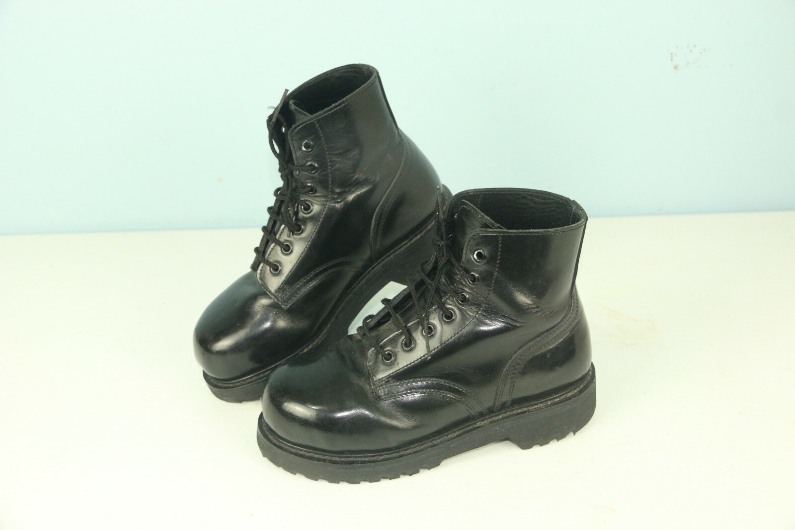 Women's Vintage Military Combat Boots, Made in Canada… Gem