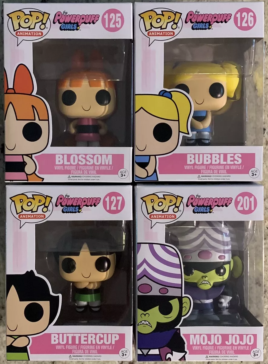 Funko The Powerpuff Girls 4 Pop Lot 125 126 127 201 New In