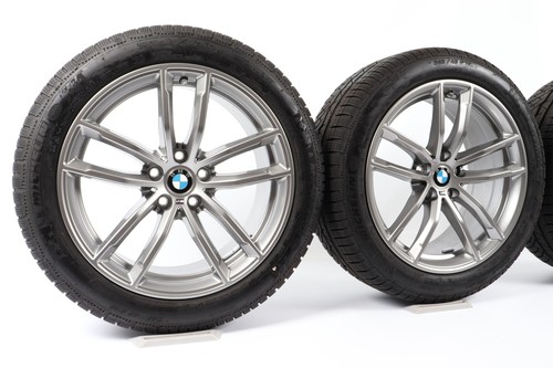 Original BMW 5er G30 G31 Winterräder 18 Zoll 662 M Doppelspeiche 8093405 38322 - Bild 2 von 5