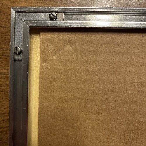 Vintage Siamkatze Radierung Druck signiert Cardone gerahmt 15x10 Kätzchen T1F - Bild 16 von 24
