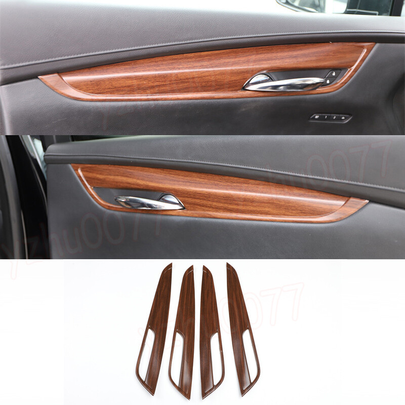 For 2017-2024 Cadillac XT5 Matte Wood Grain Look Side Door Inner