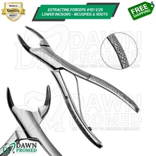 Extracting Forceps #151 1/2S Lower Incisors - Bicuspid & Roots Dental Instrument